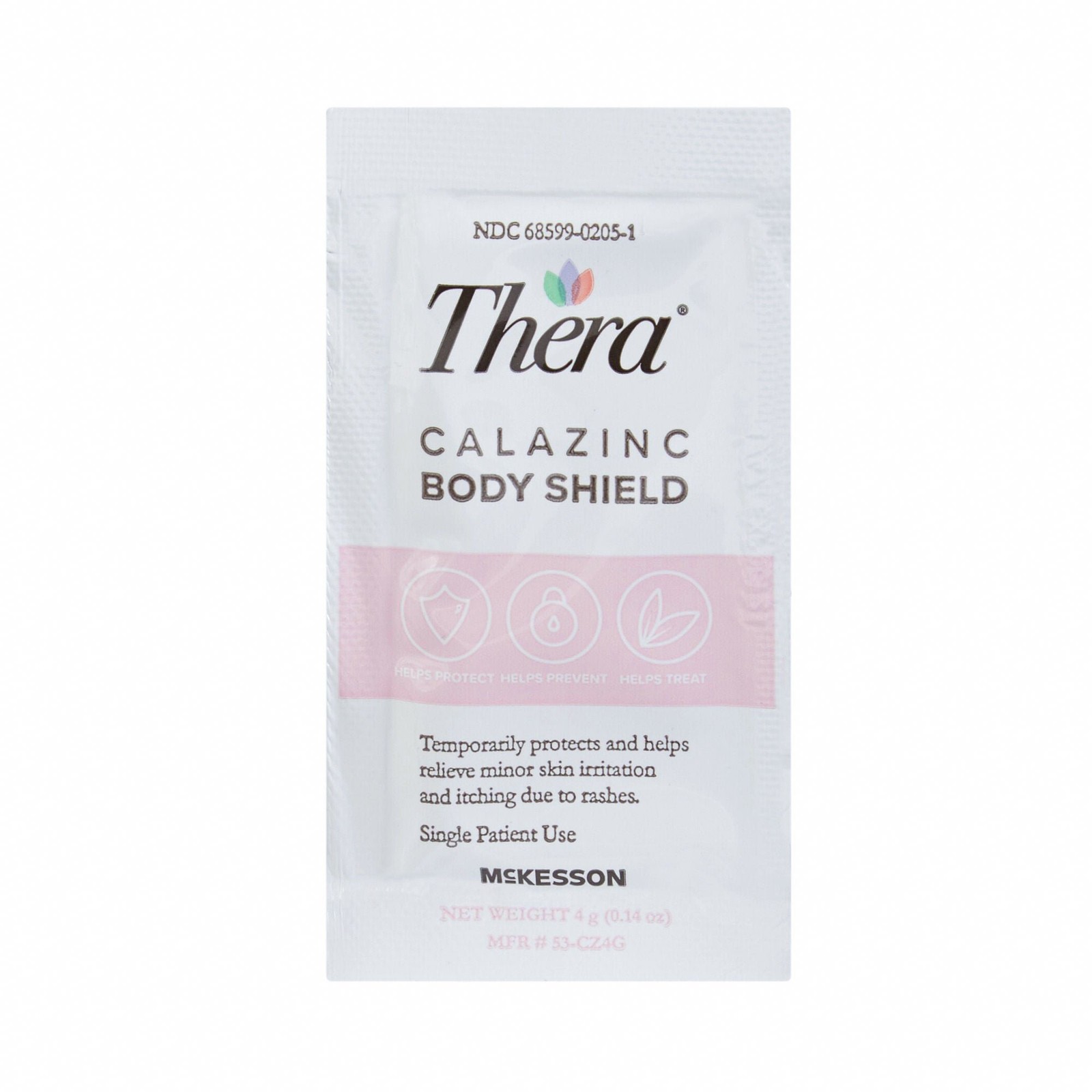 Thera Skin Protectant Cream 4 Gram Individual Packet 53-CZ4G 144 Ct