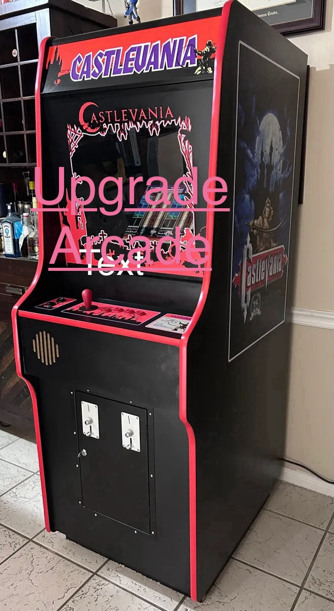 Full Size VS Castlevania 35th Anniversary Upgrade Arcade Cabinet