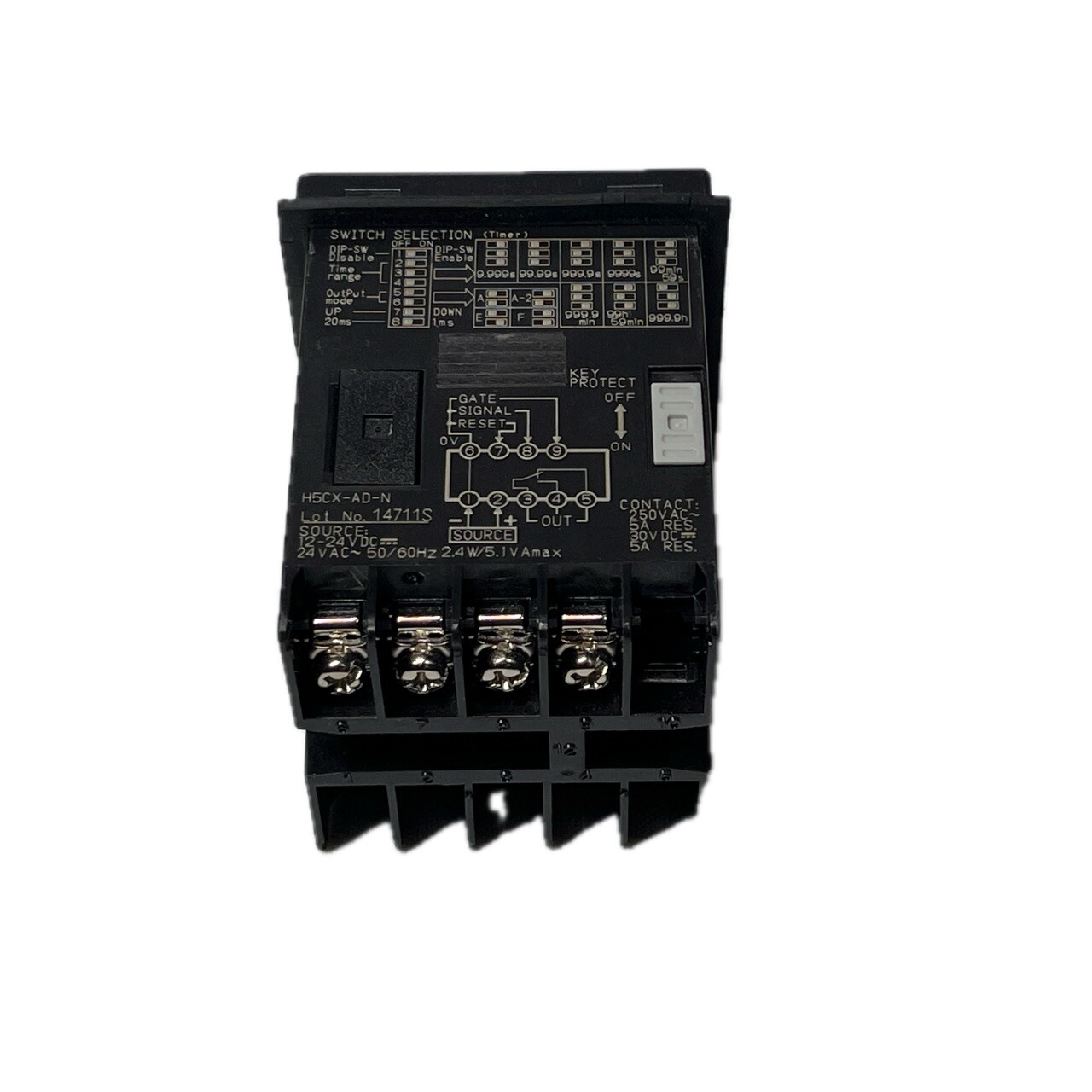 Omron H5CX-AD-N Panel Mount Digital Timer