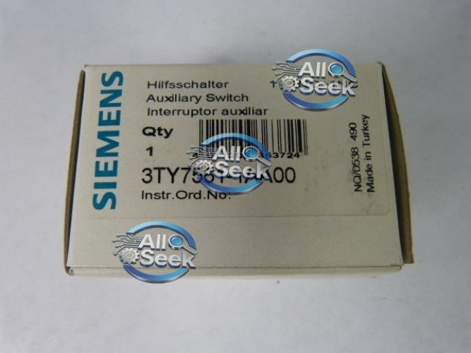 1Pc Siemens 3TY7561-1AA00 Contact Switch Relay Industrial Control New In Box
