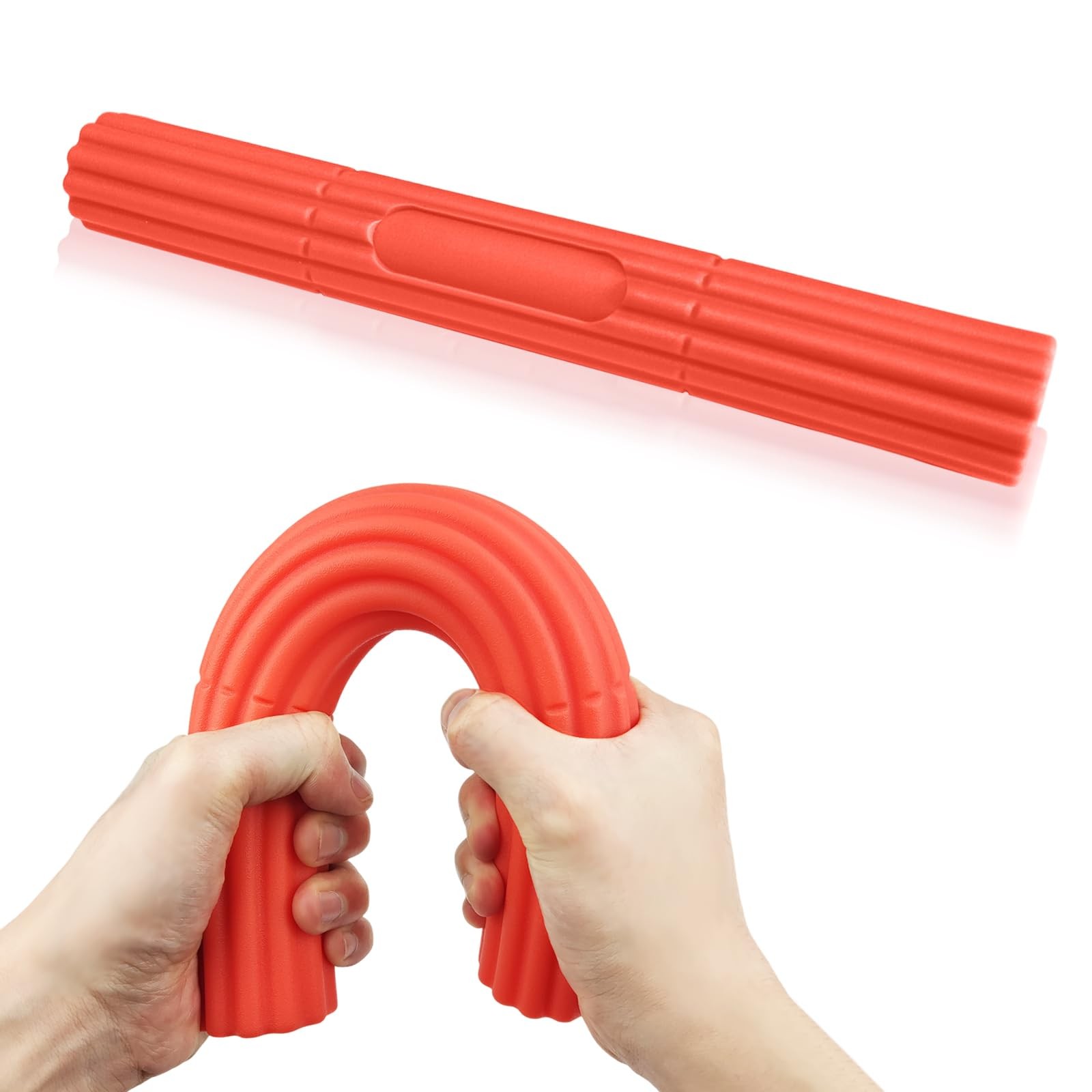 Flex Therapy Bar,Resistance Bar Used to Relieve Pain in the Wrist, orange