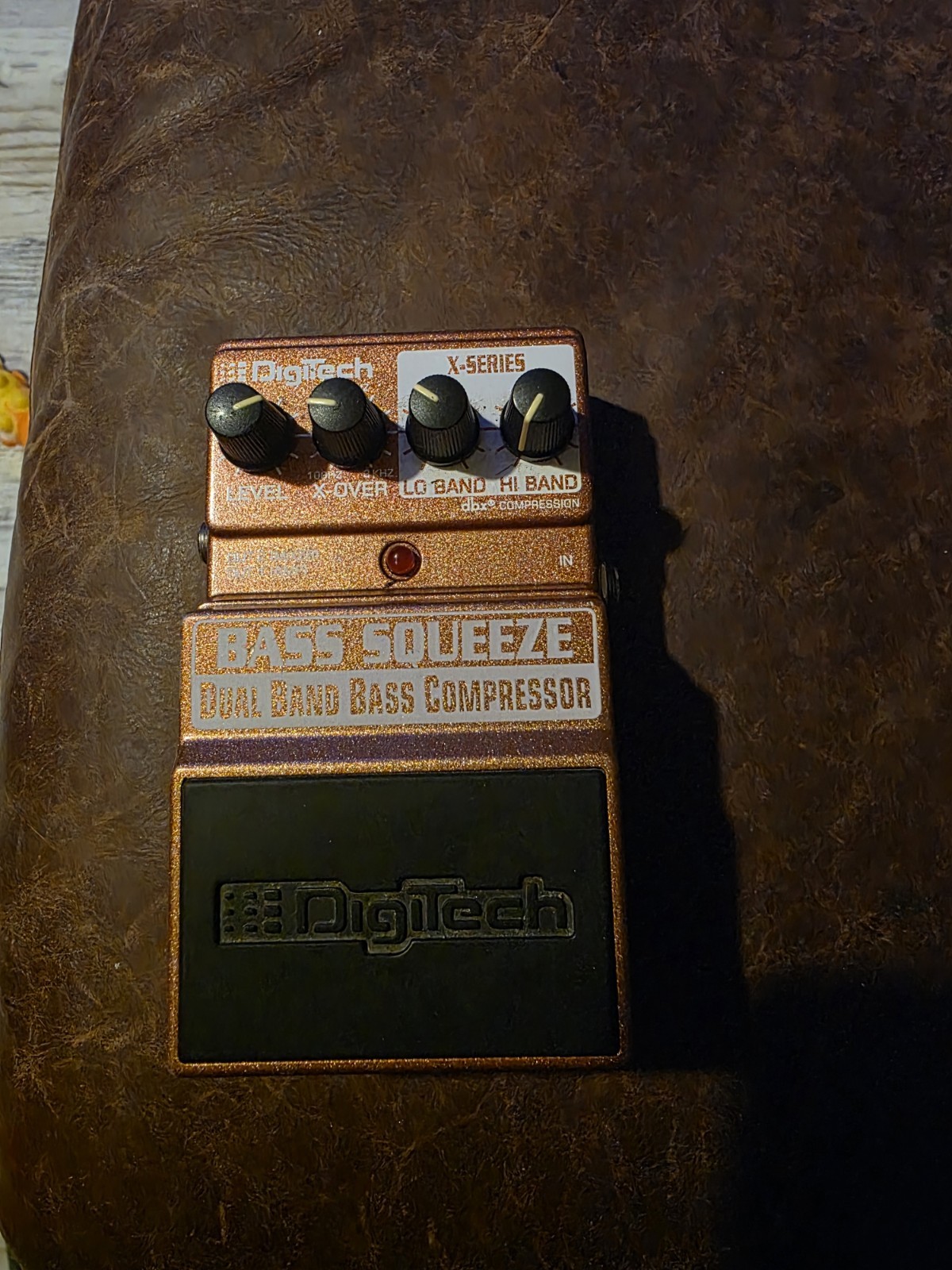 DigiTech Bass Squeeze Bass Guitar Effect Pedal