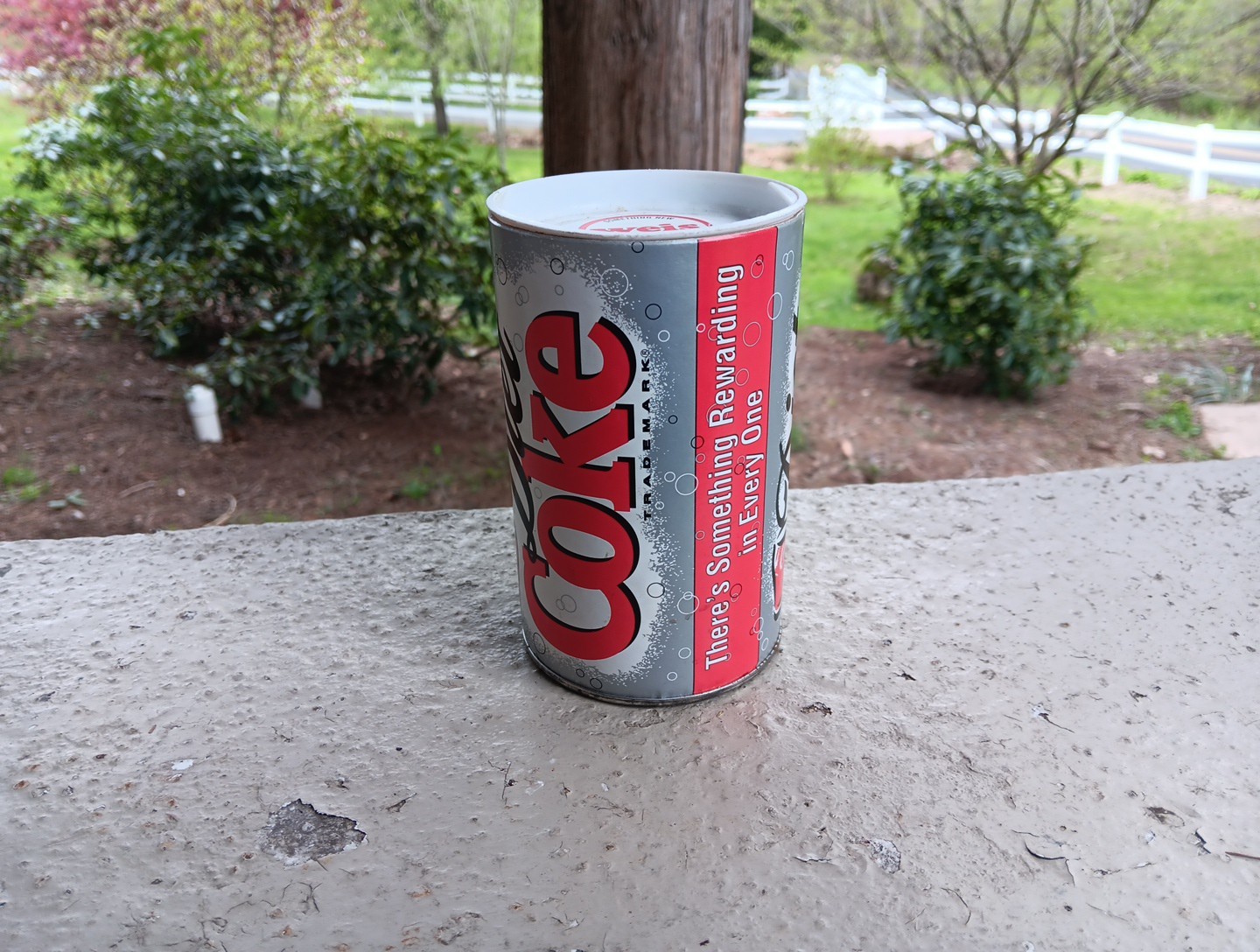 VINTAGE DIET COKE REWARDS SODA CAN POSTCARD CAN WEIS GROCERY STORE ADVERTISING