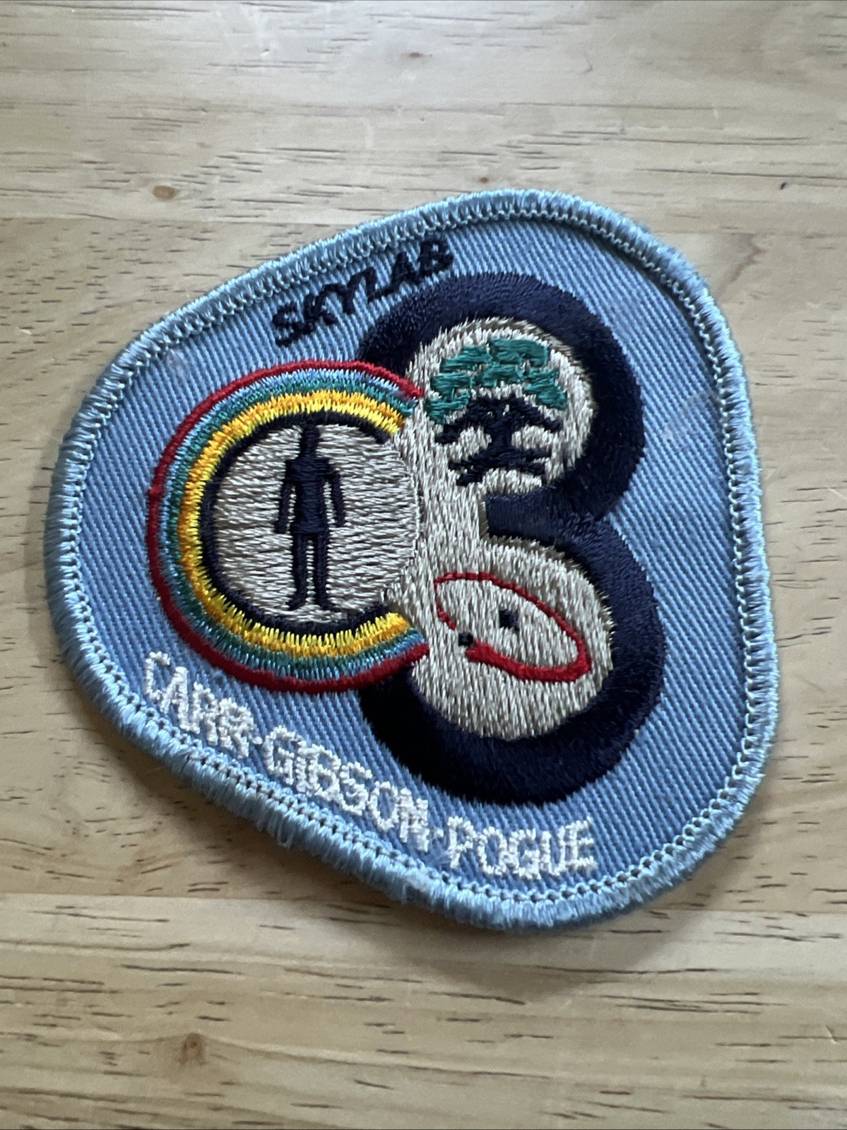 Original Vintage Skylab III Carr-gibson-pogue Patch NASA