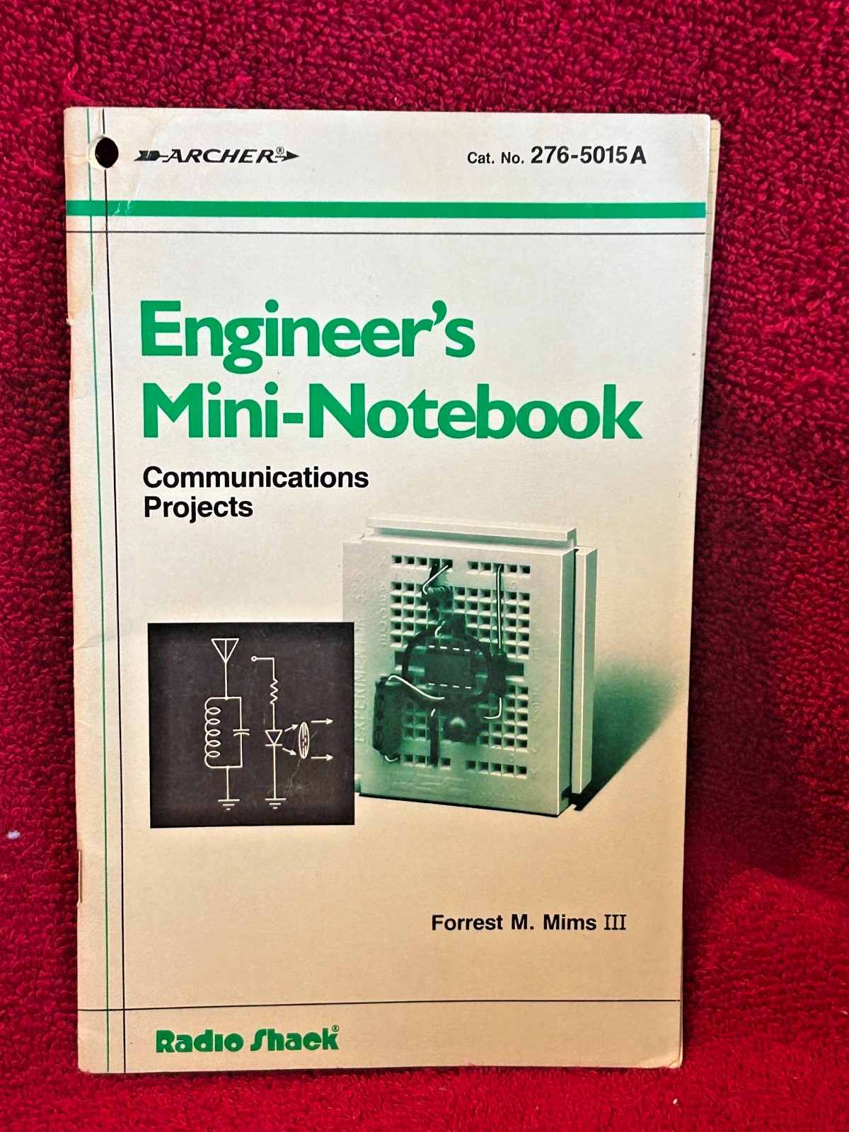 ARCHER ENGINEER'S MINI-NOTEBOOK COMMUNICATIONS PROJECTS NO 276-5015A RADIO SHACK