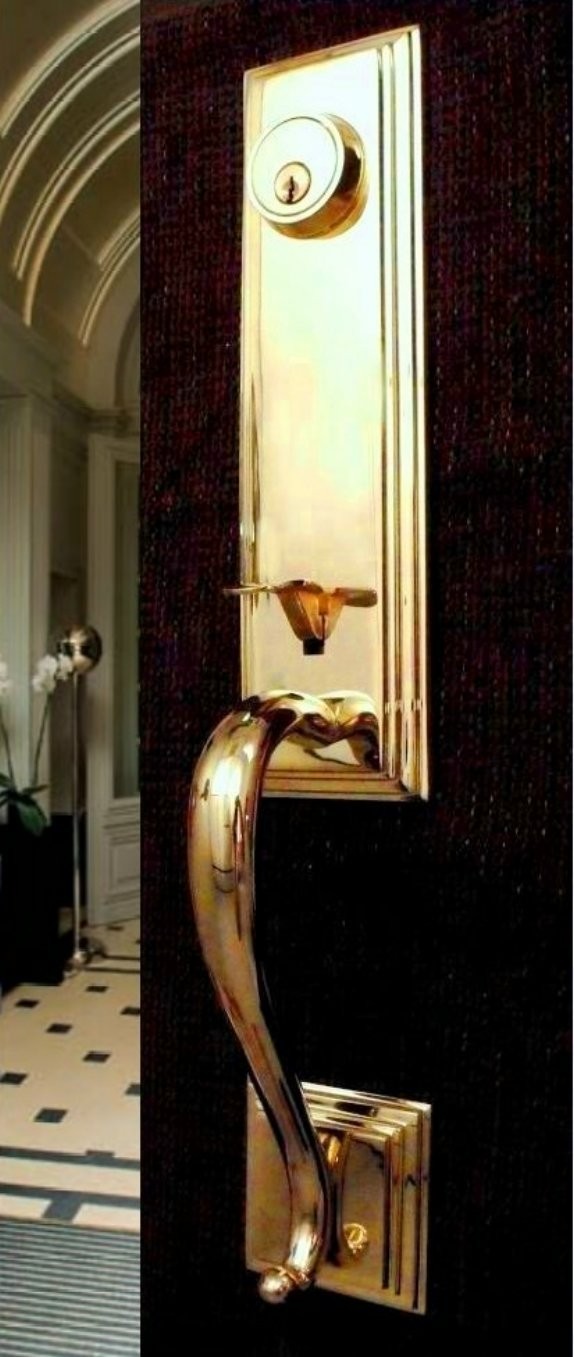 Entry Handleset Fairmont New Scratched Oil Rubbed Bronze Satin Nickel and Brass