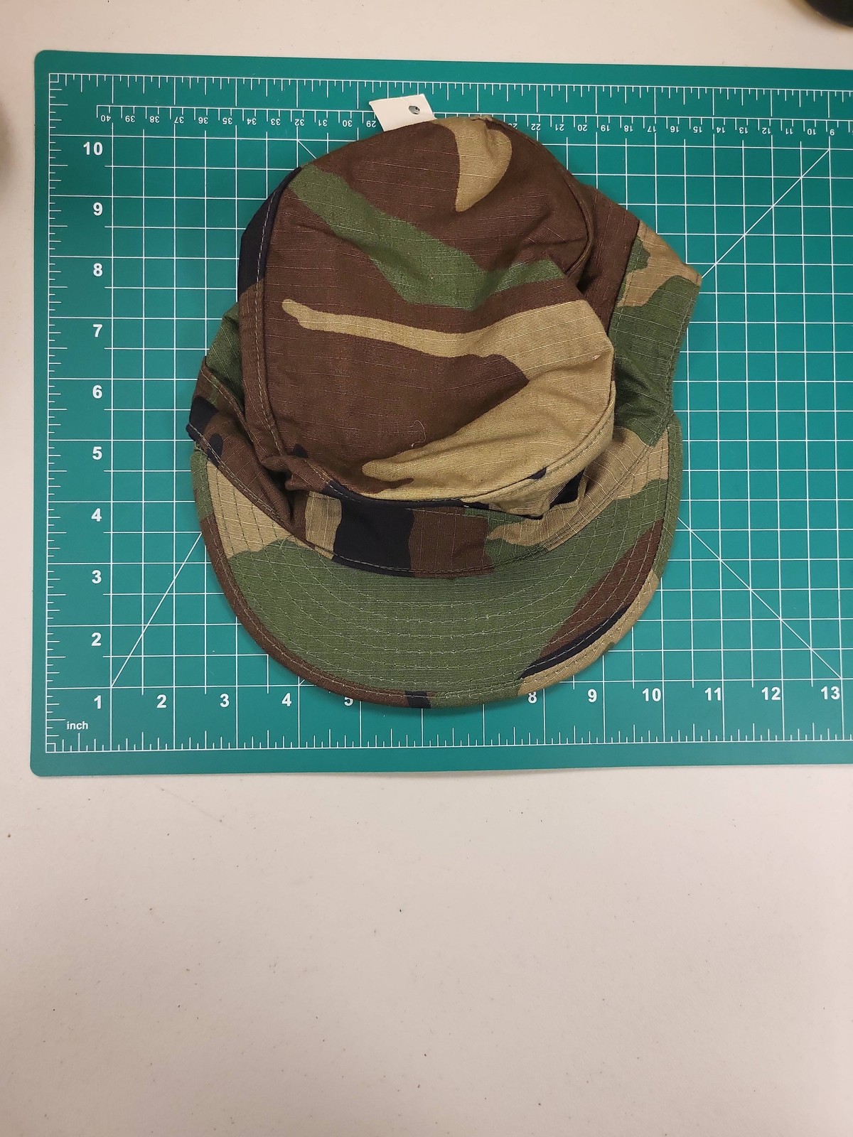 US Army Hot Weather Cap Woodland Camouflage Camo Military Surplus Size 6 5/8