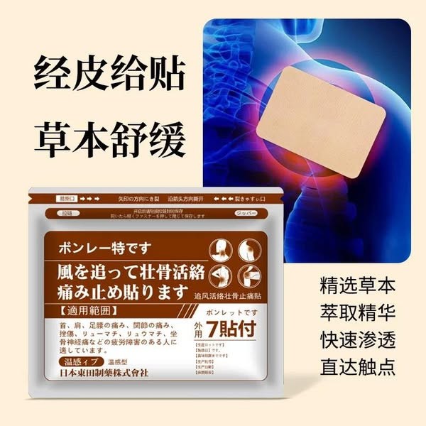 Dongtian Warm Patch 7pcs東田保健貼