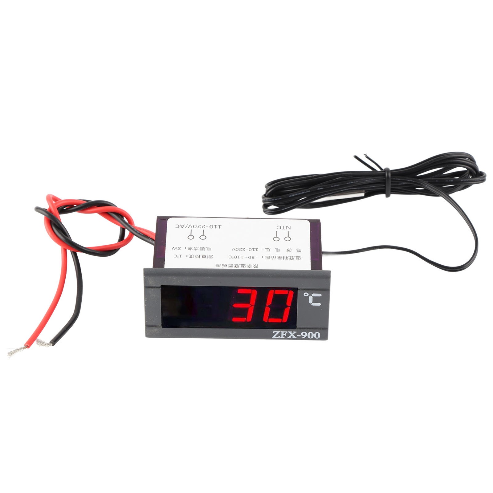1 Digital Temperature Controller Accurate Reliable For Refrigerated Cabinets ABS