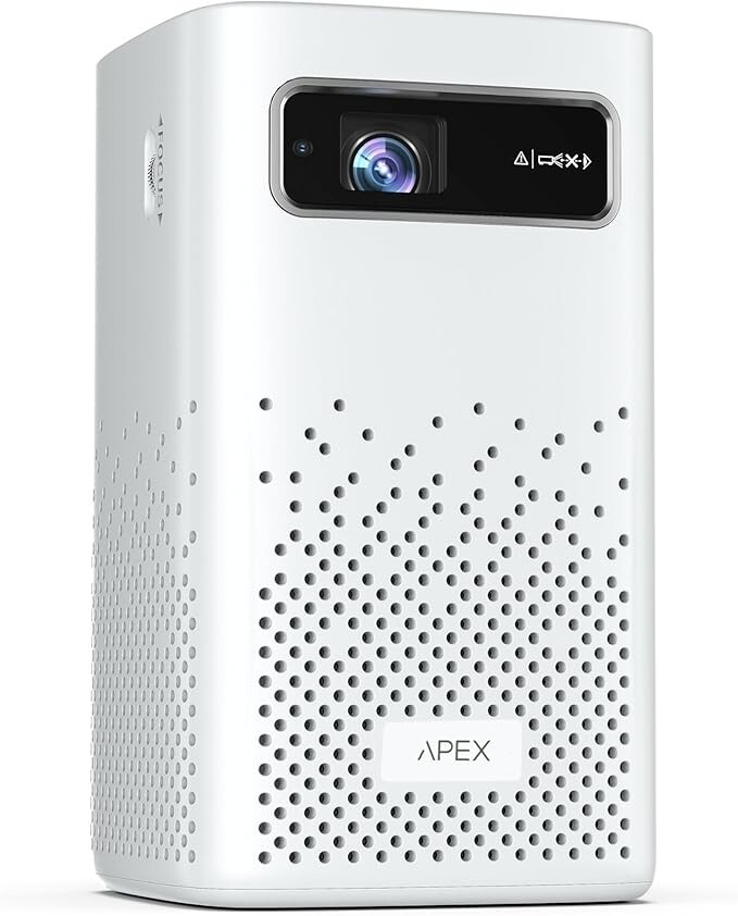 APEX PRO GX1000 Portable Pico TV Image Projector 4k Ultra HD Streaming WiFi-NEW