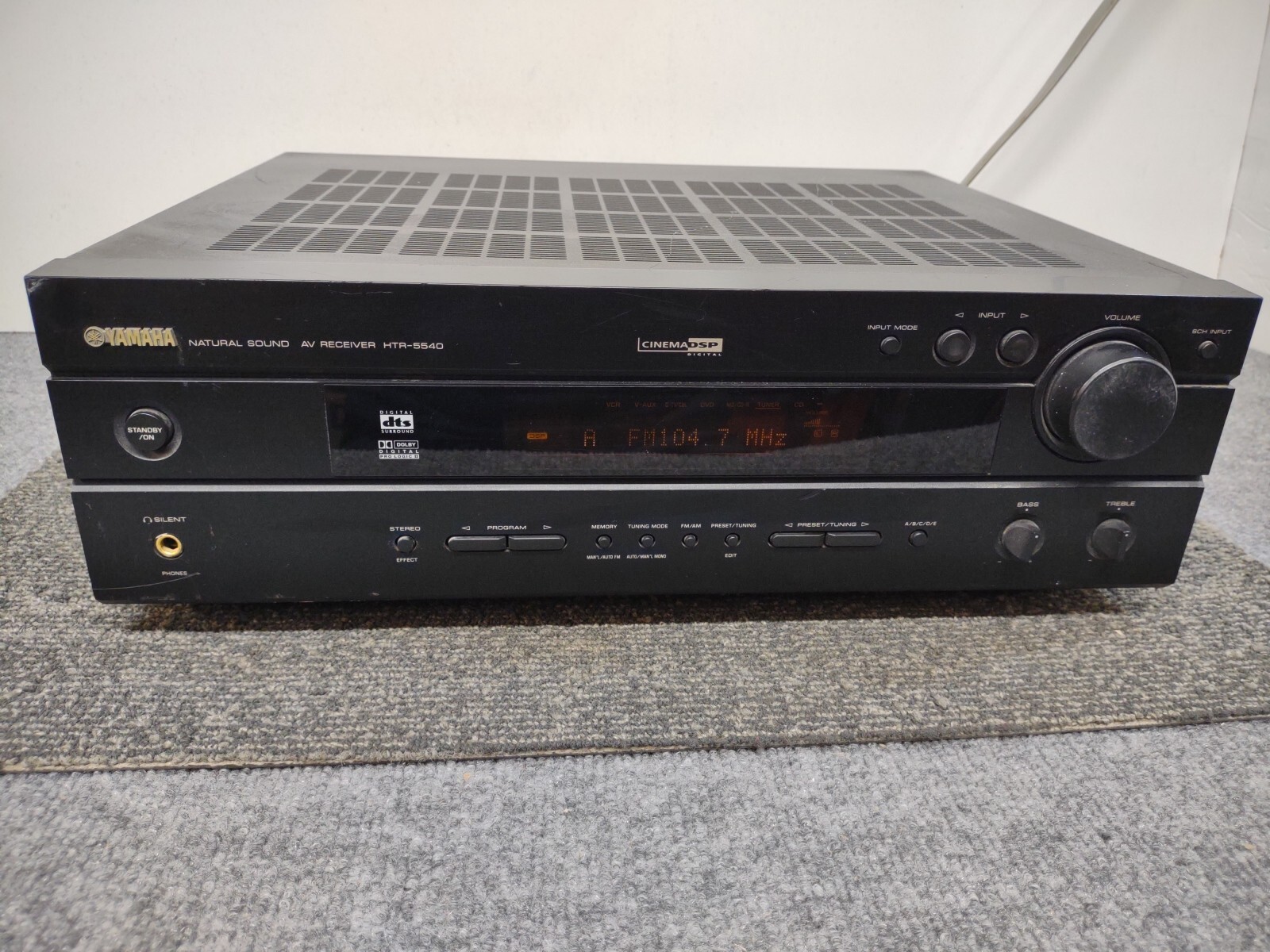 AV Receiver Yamaha HTR-5540 Natural Sound 5.1 Channel, 210 W, AM/FM Hi-Fi Stereo