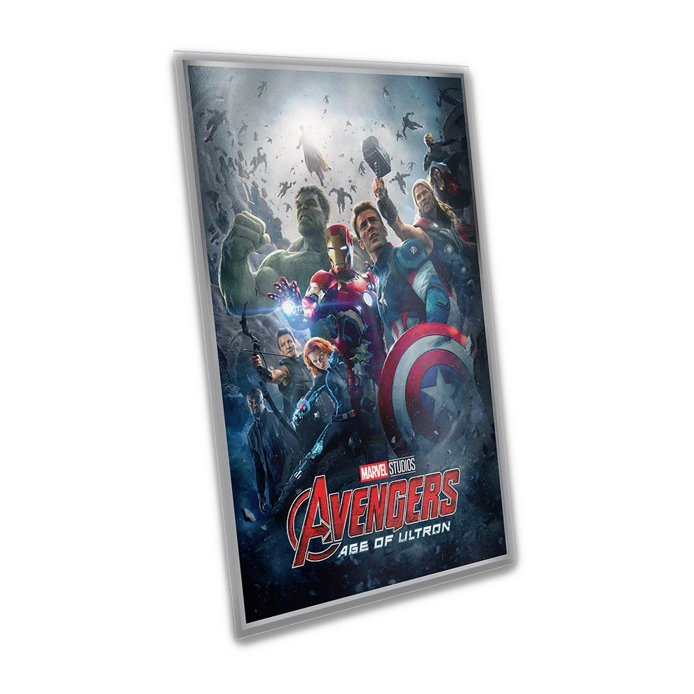 2025 Niue Marvel Infinity Saga Avengers: Age of Ultron 1.5oz Premium Silver Foil
