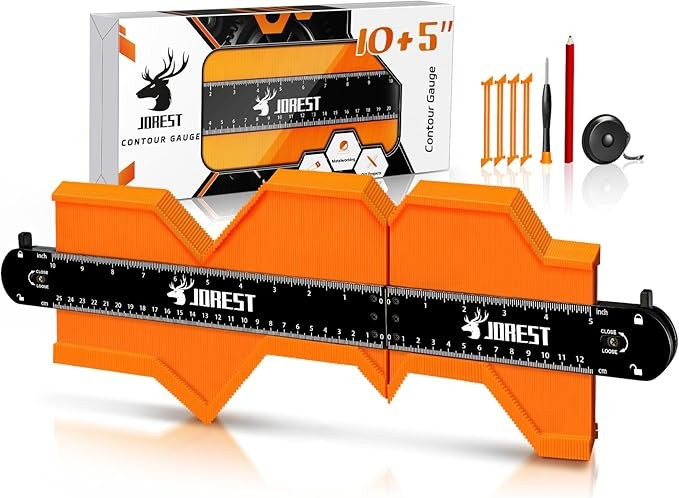 Connectable Contour Gauge Measuring Tool