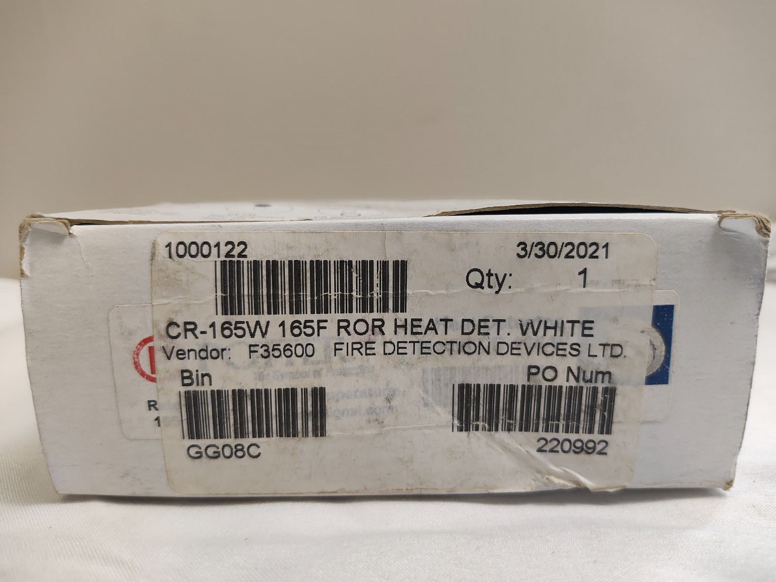 Potter CR-165-W Heat Detector
