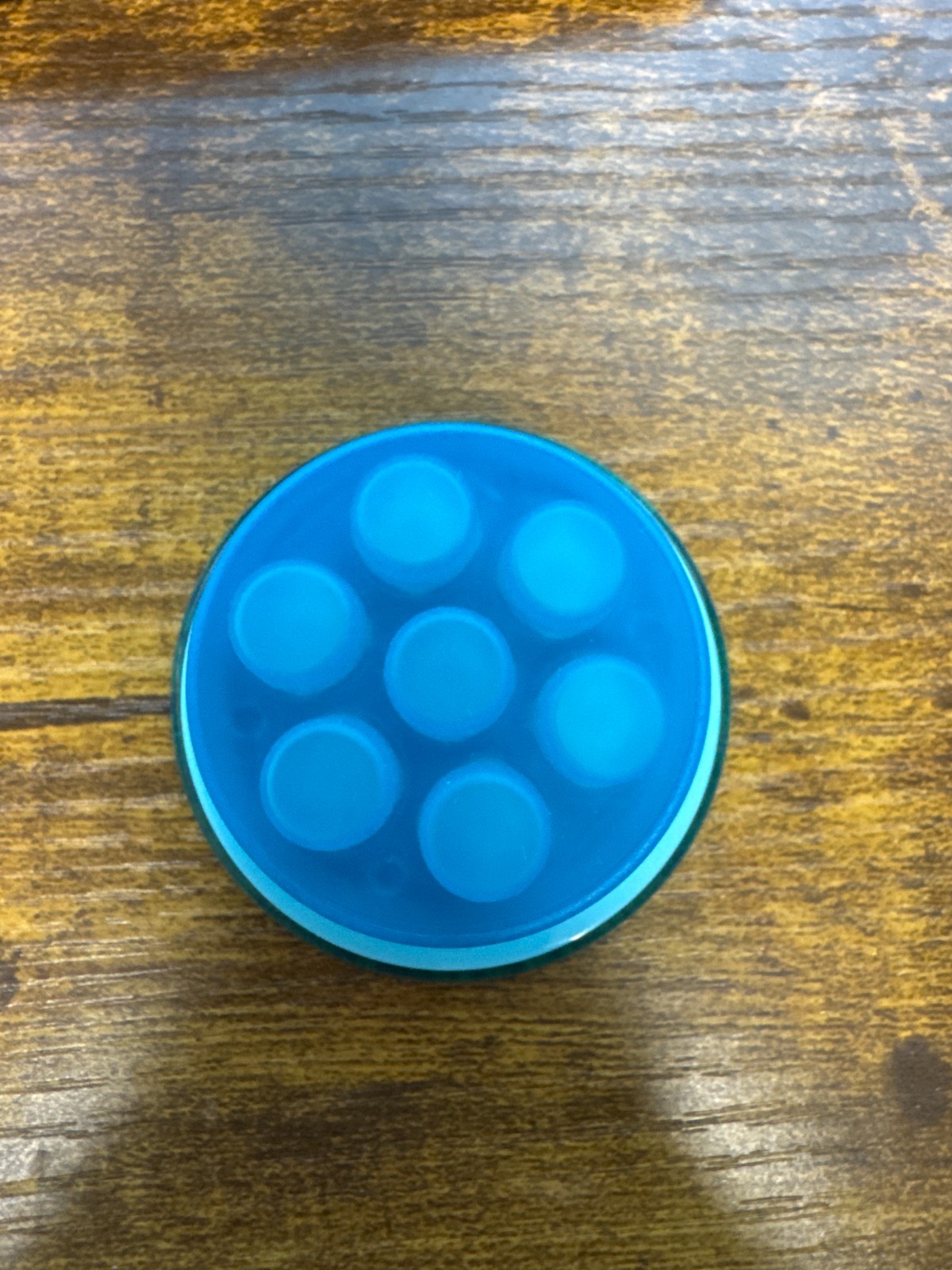 PopSockets MagSafe Round PopGrip Cell Phone Grip & Stand with Adapter Ring blue