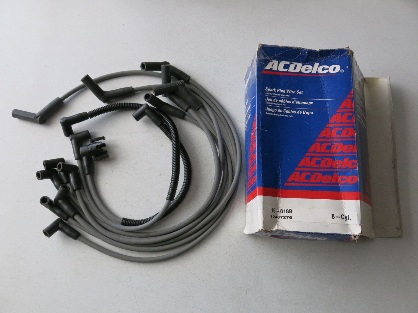 ACDelco Spark Plug Wire set 12487276 fits 1984-1993 Lincoln Mercury (16818B)