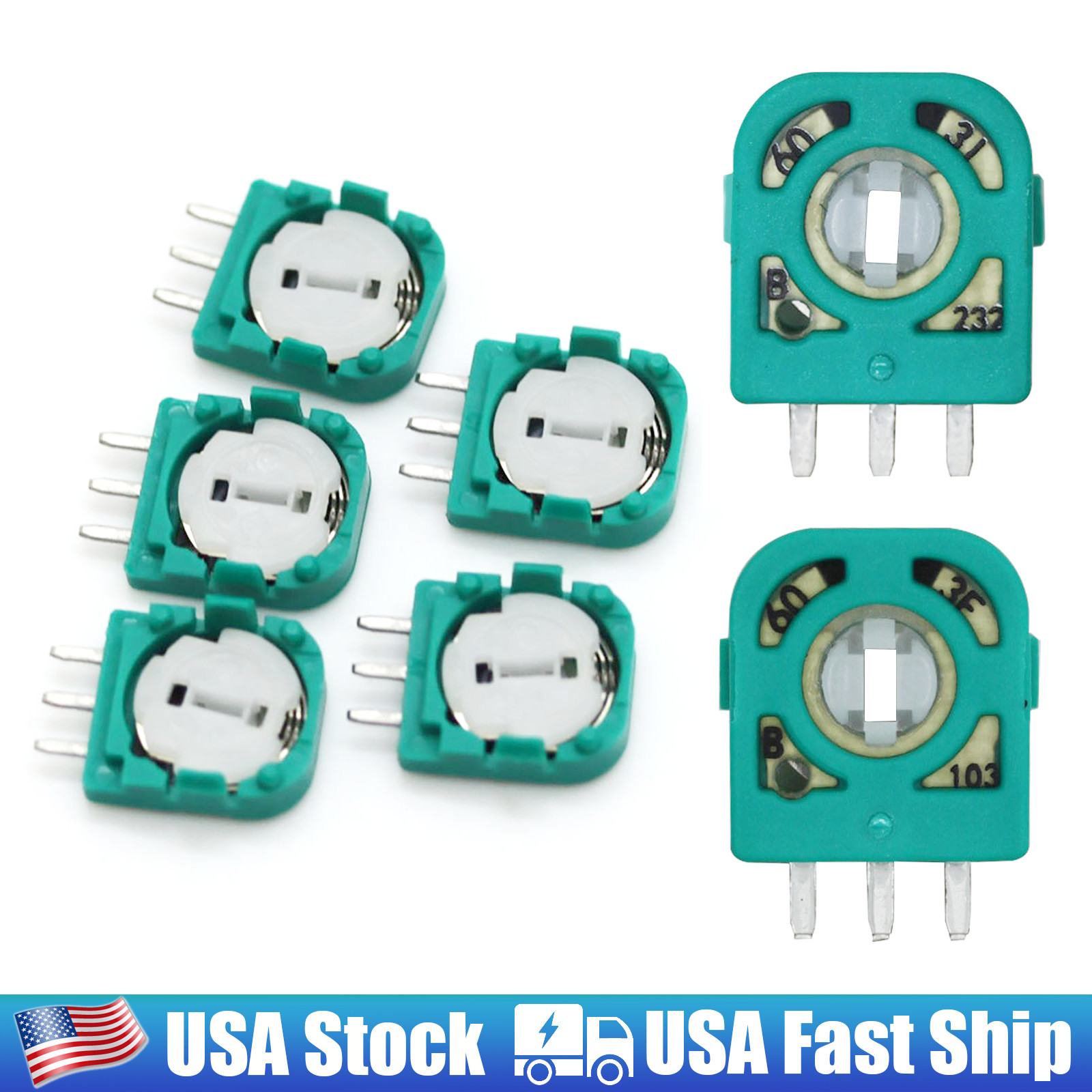 5x 10x Controller Joystick Potentiometers Micro Switch For PS3 PS4 PS5 Xbox One