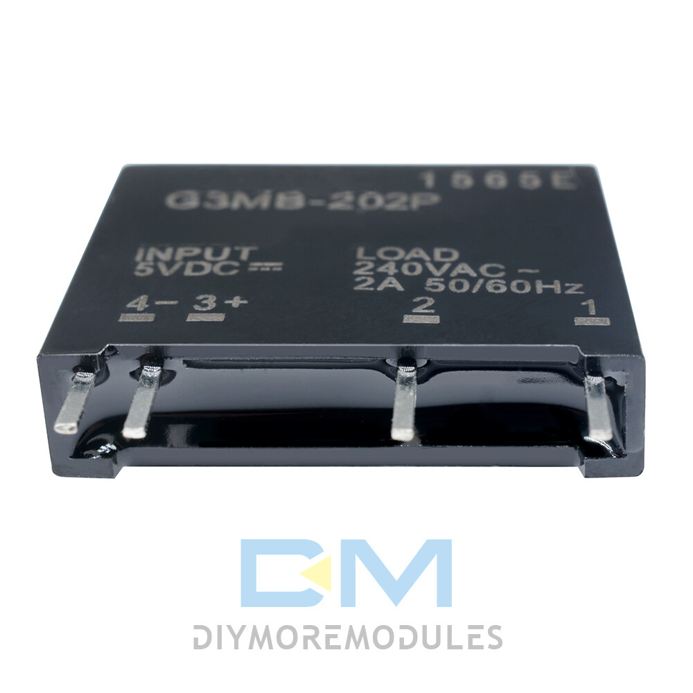 1/2/5/10PCS 5V/12V/24V G3MB-202P DC-AC PCB SSR Solid State Relay Module