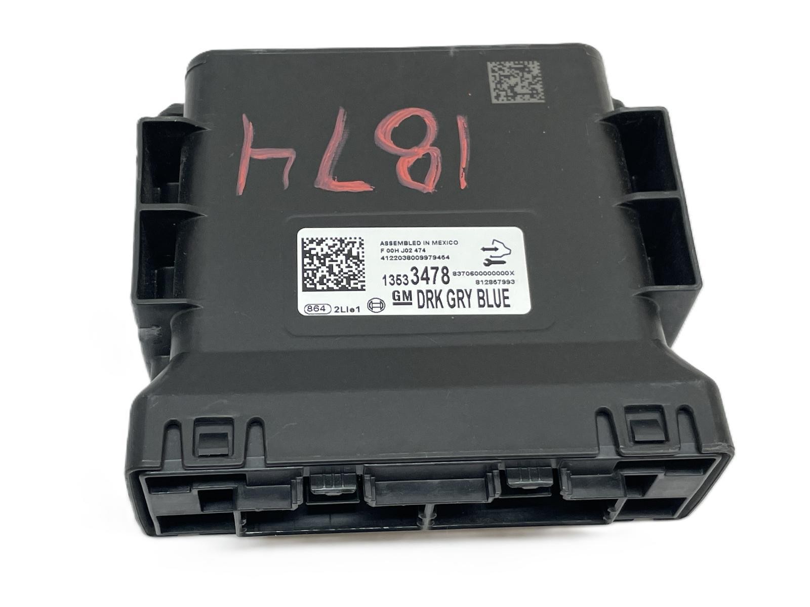 2022 CHEVY SILVERADO 1500 Network Gateway Chassis Brain Box GM OEM 13533478