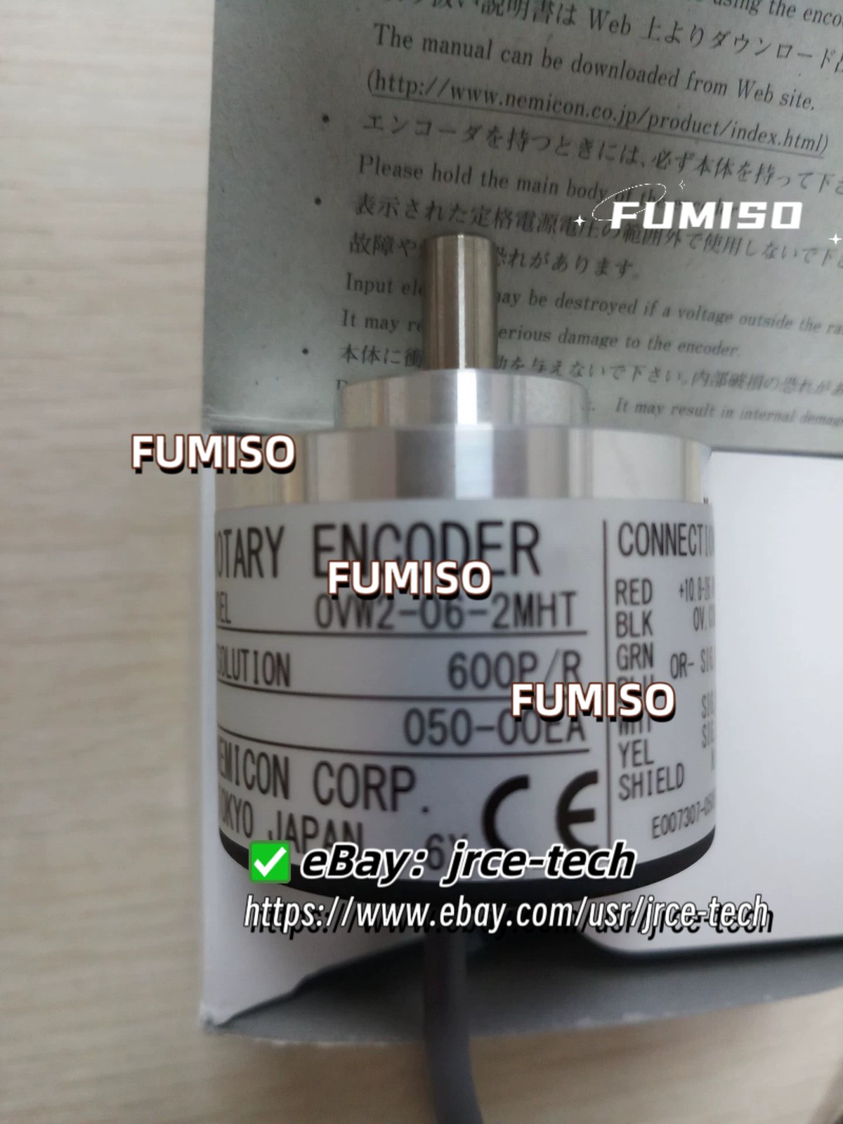 1pcs New NEMICON OVW2-06-2MHT-050-00EA Encoder*jrce