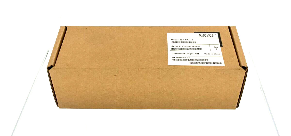 New OEM Ruckus ICX-FAN11 Fan Tray Module For Brocade ICX7150-48ZP Switch