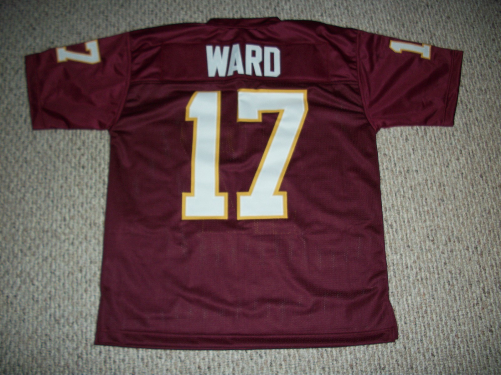 Unsigned CHARLIE WARD Custom College Maroon Sewn New Football Jersey Sze S-3XL