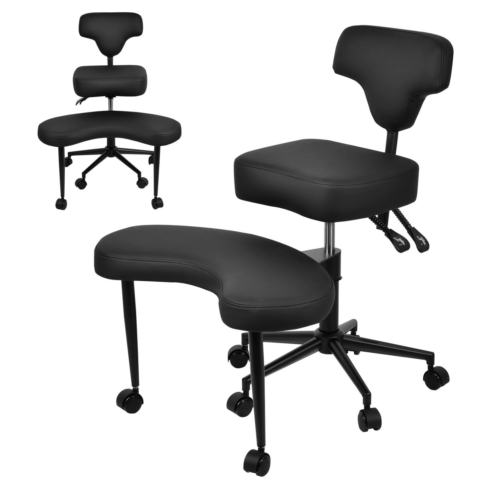 Ergonomic Meditation Chair Cross Legged Home Office ADHD Chair Adjustable Height