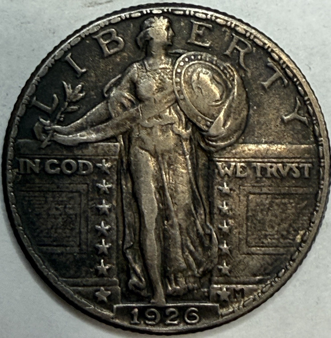 1926 - Standing Liberty Quarter - XF+ Exact Coin Imaged #SLQ75
