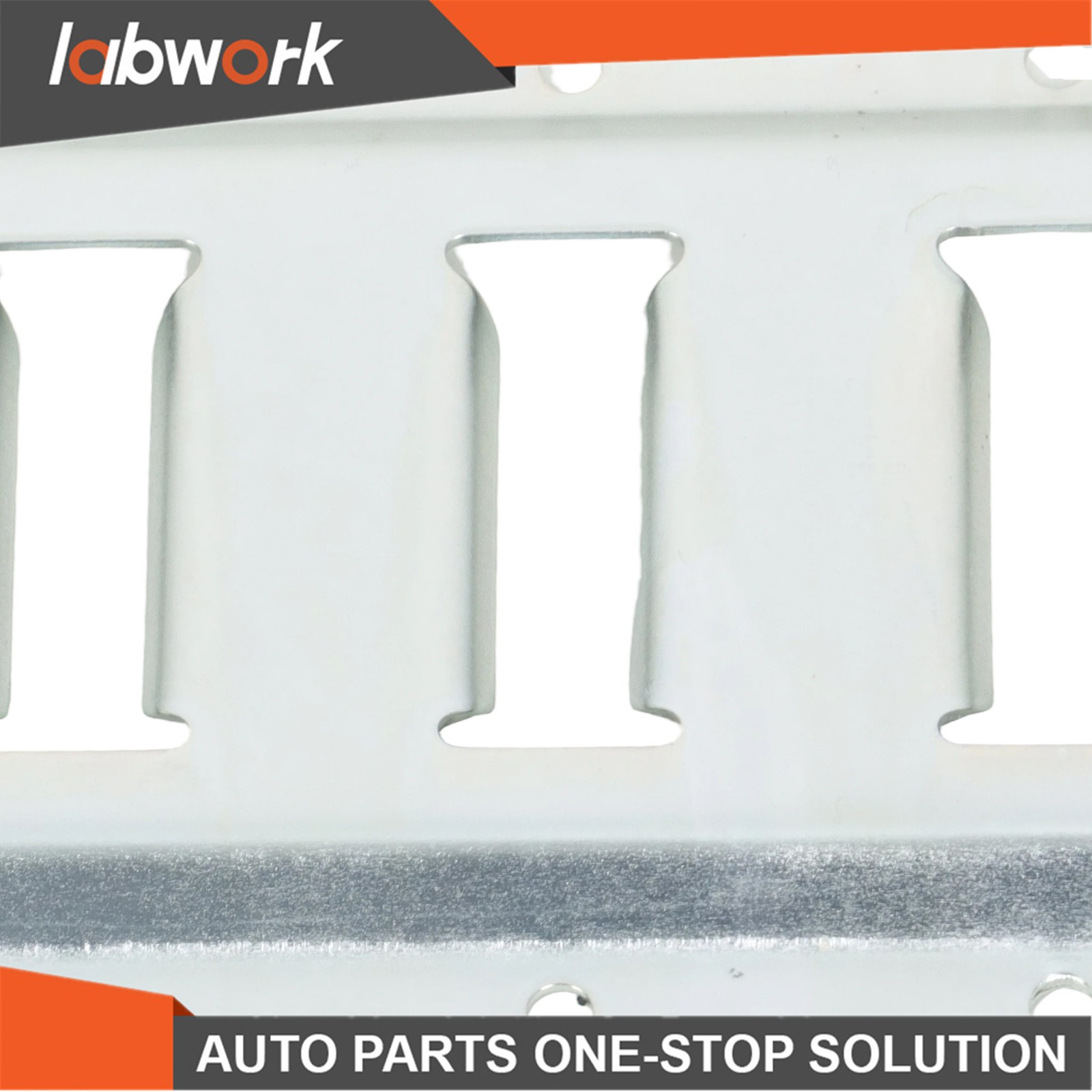 10 Pack 5' Long E-Track Rail, Galvanized Silver For Garage & Trailer Steel