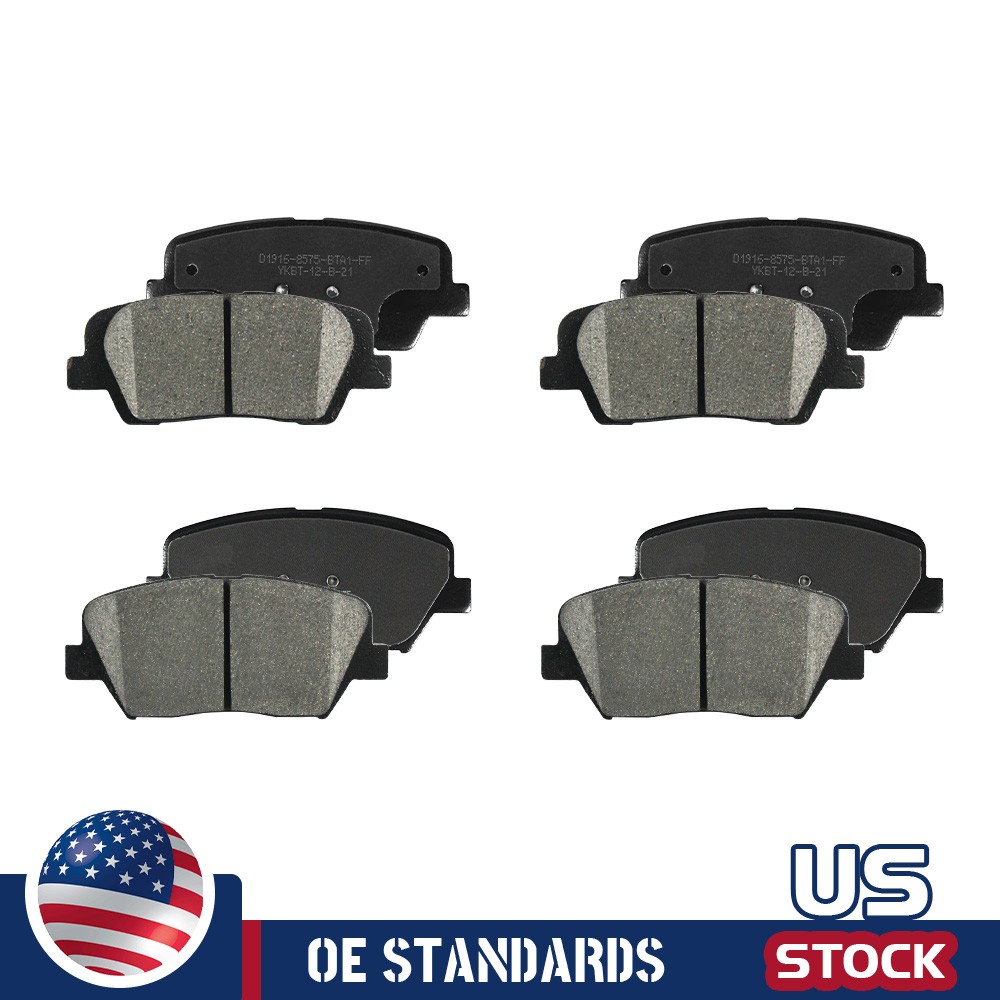 For 2016 - 2020 Kia Sorento Front and Rear Ceramic Disc Brake Pads