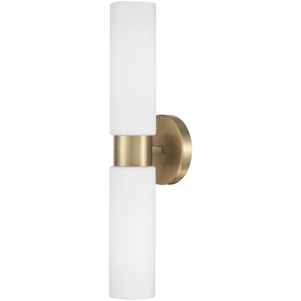 HomePlace by Capital Lighting 652621AD OPEN BOX Theo Wall Sconce Aged Brass