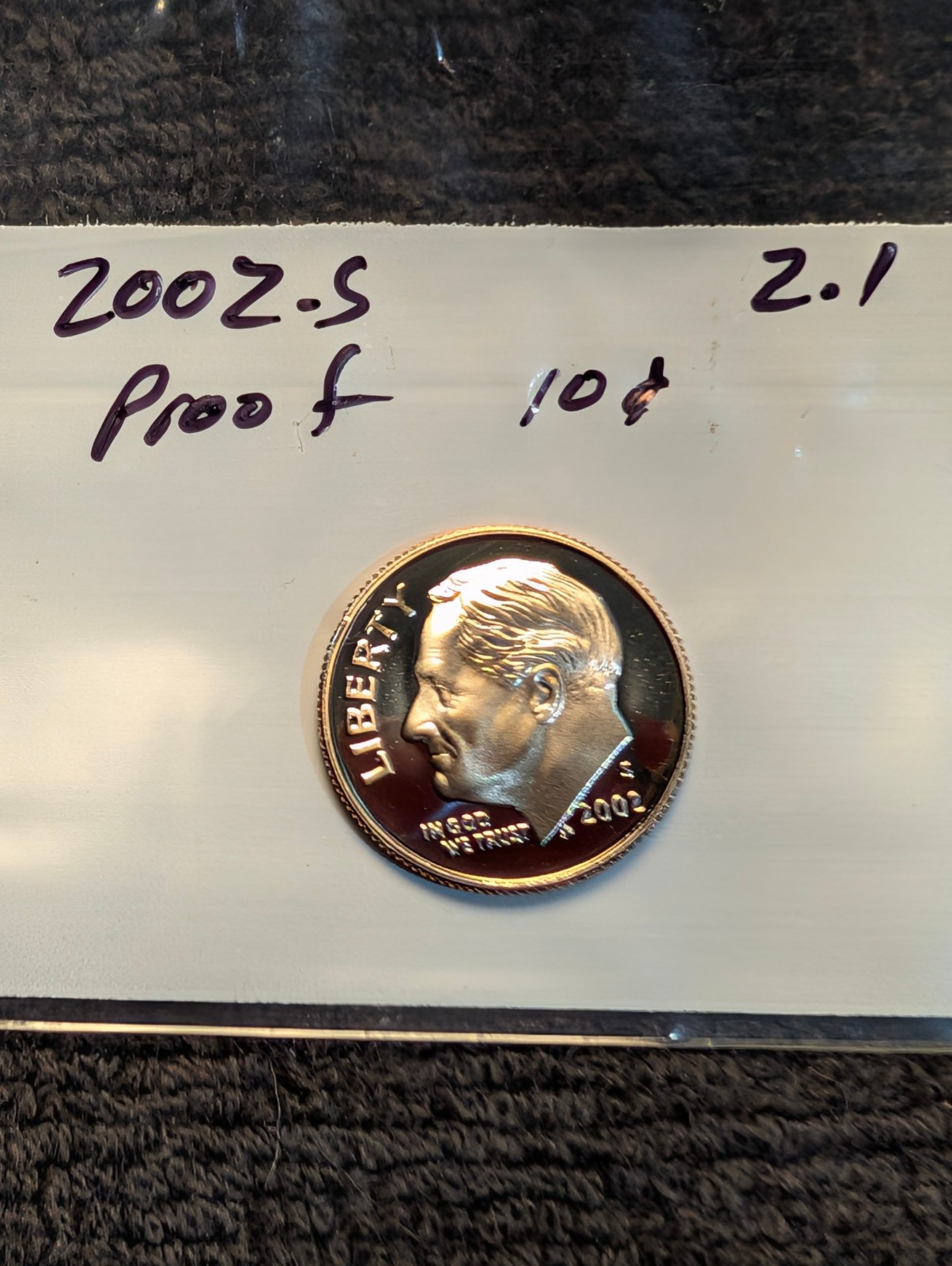 2002-S Proof Roosevelt Dime  ** From Proof Set **