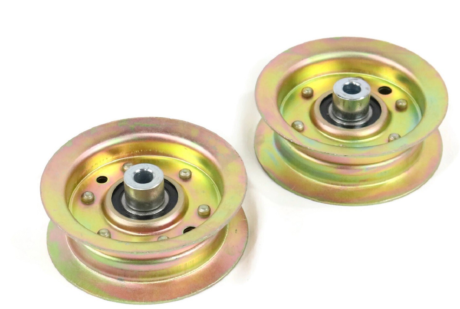 (Pack of 2) Flat Idler Pulley for 2007 Toro TimeCutter Z4200 74360, 74380 Mower