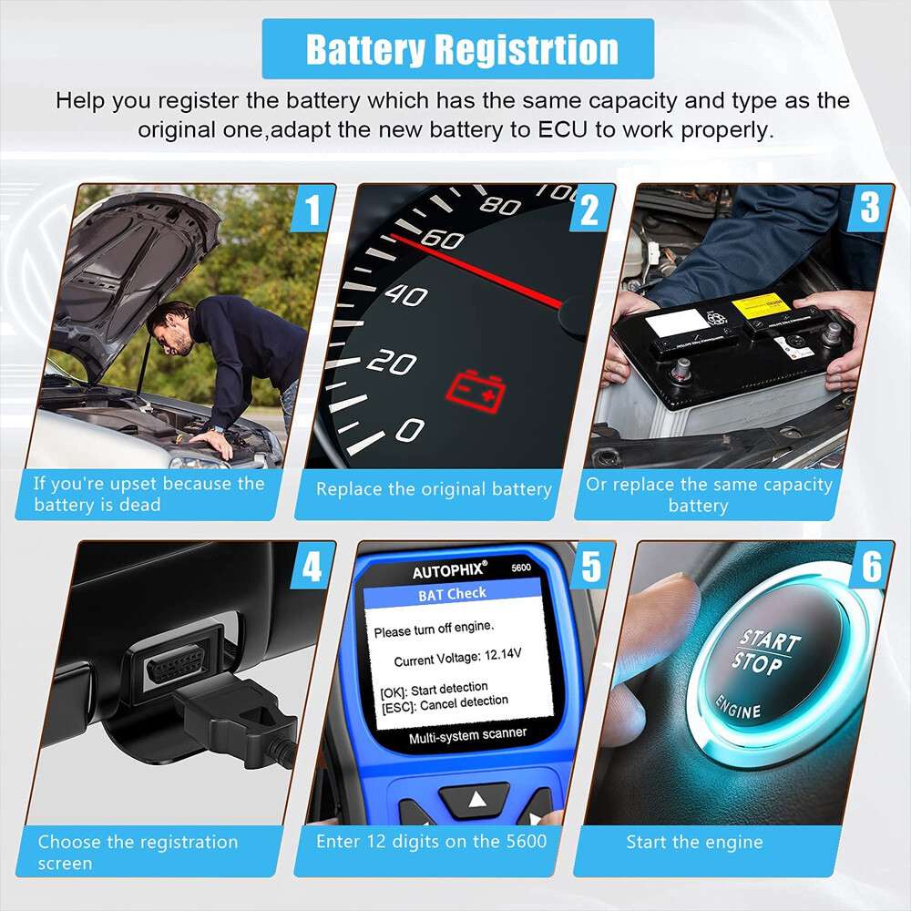 AUTOPHIX 5600 for VAG OBD2 Scanner Code Reader All System Diagnostic Tool EPB