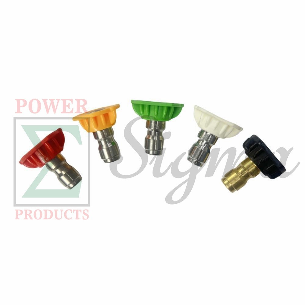 5 Quick Connect Spray Tips Nozzels for Generac 3100PSI 2.5GPM Pressure Washer