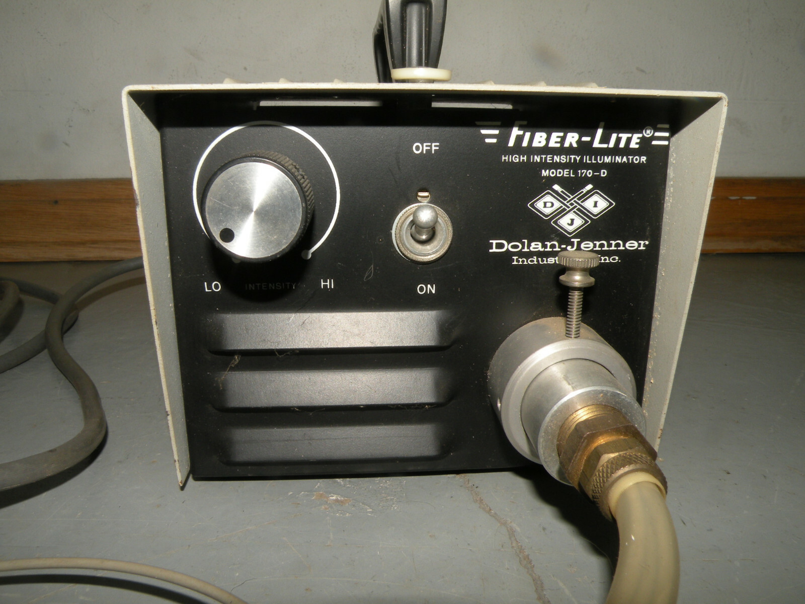 Dolan-Jenner Illuminator Fiberlite 170D Multiple Light Pipes WORKS NEEDS LAMP