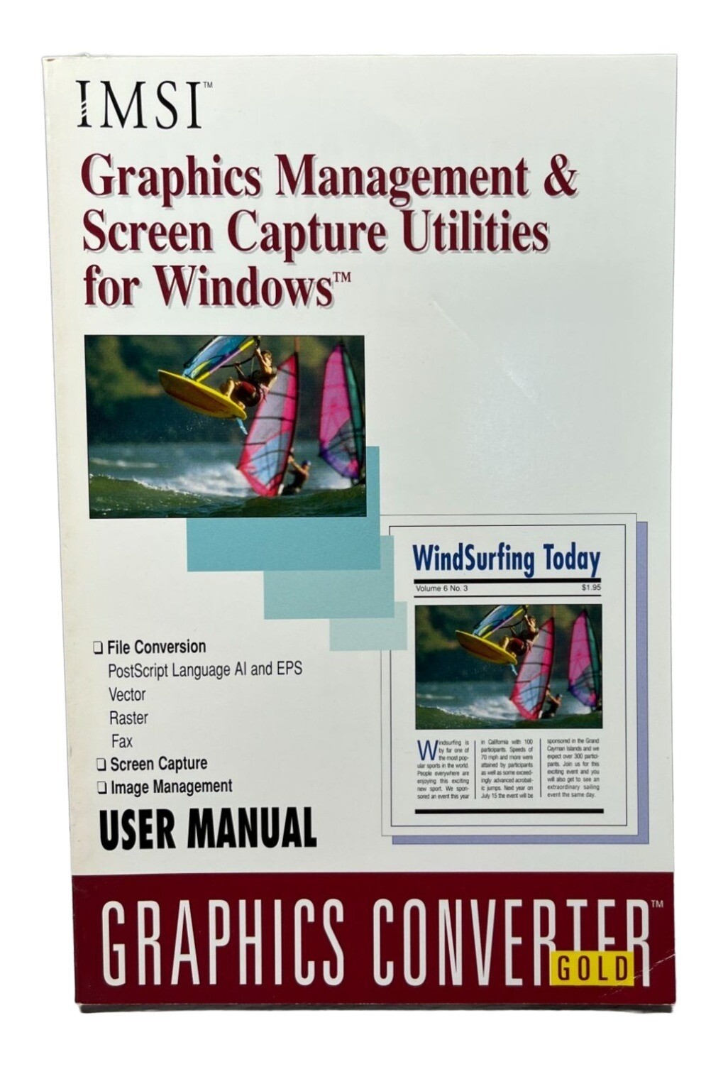 IMSI Graphics Converter Gold User Guide Manual Graphics Management for Windows