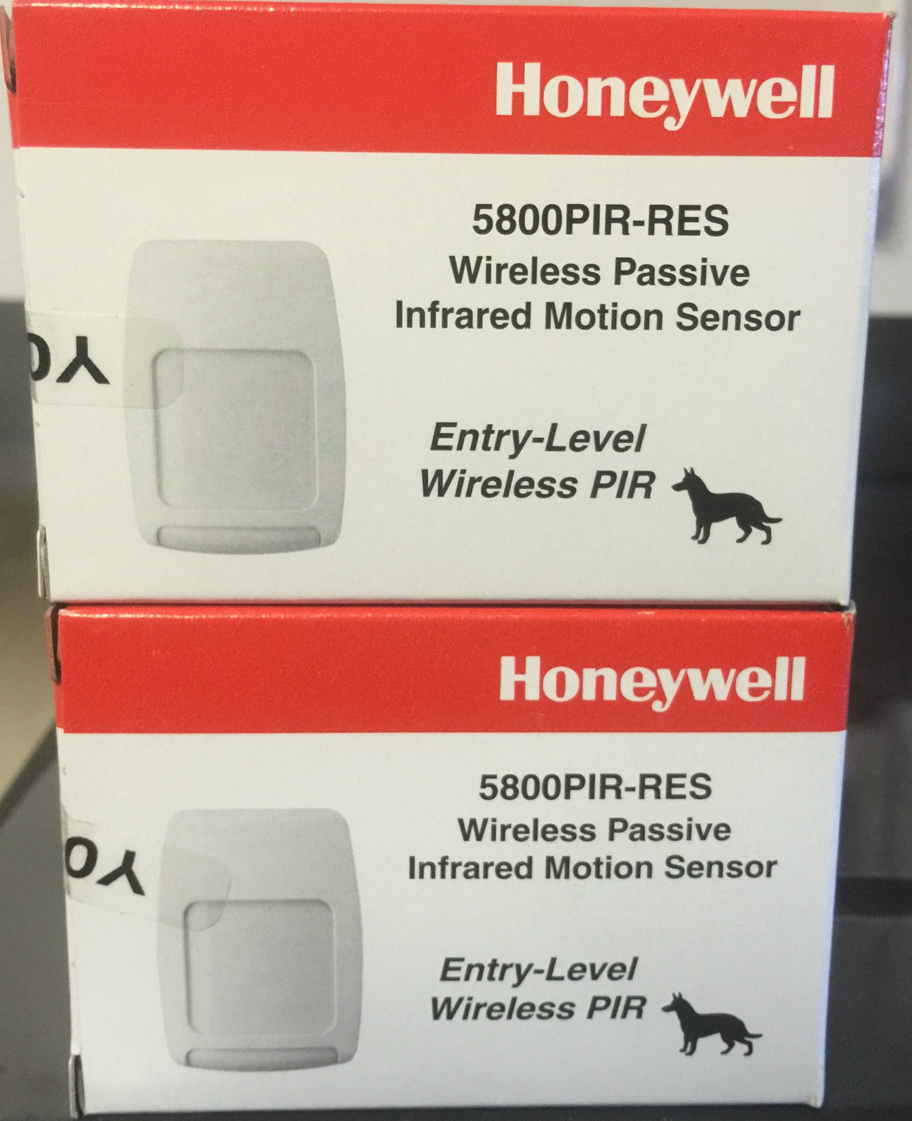 Brand New "2"  Honeywell 5800PIR-RES Wireless PIR, Pet Immune Motion Sensor