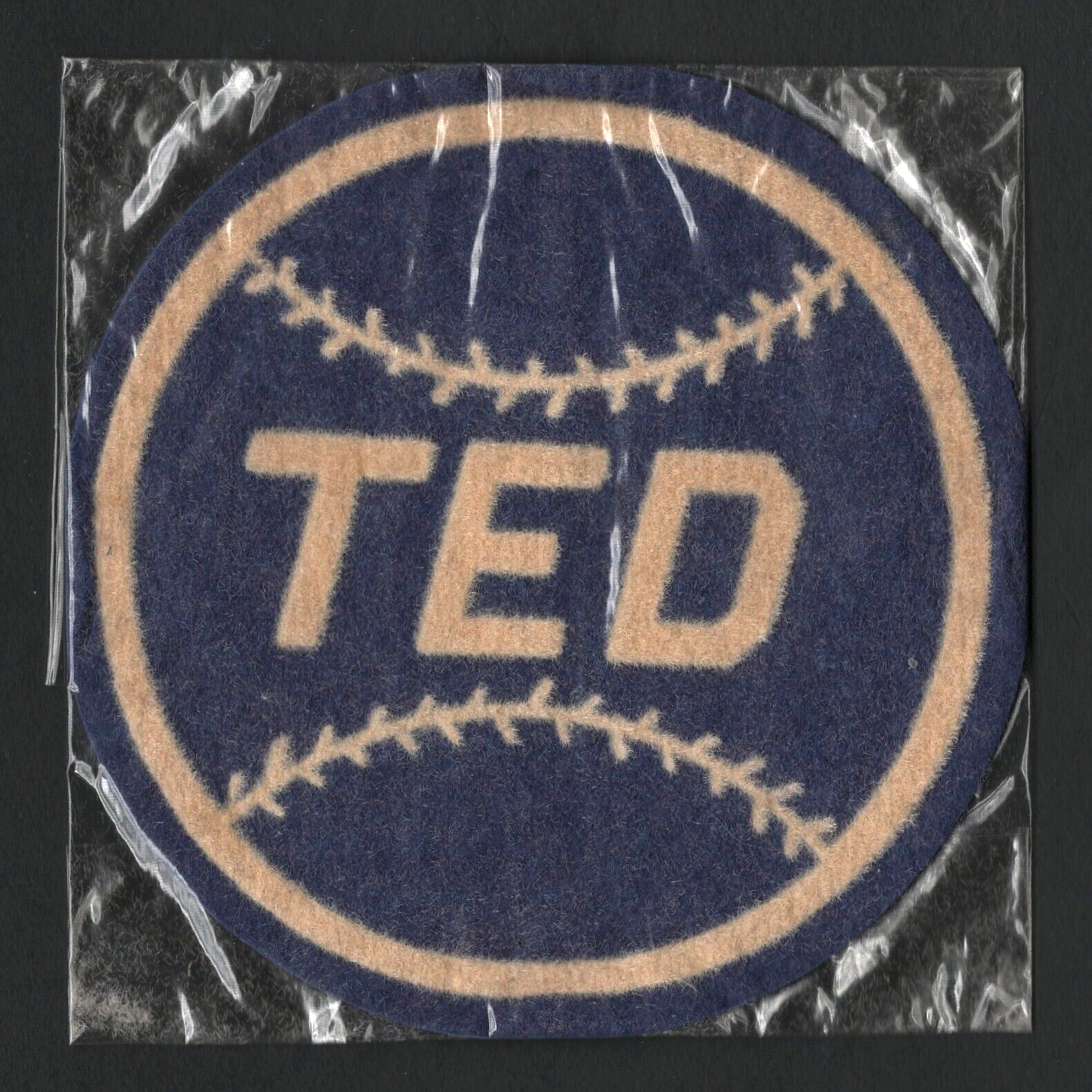 Rare 1950's Ted Williams Boston Red Sox Cloth Patch  A5104