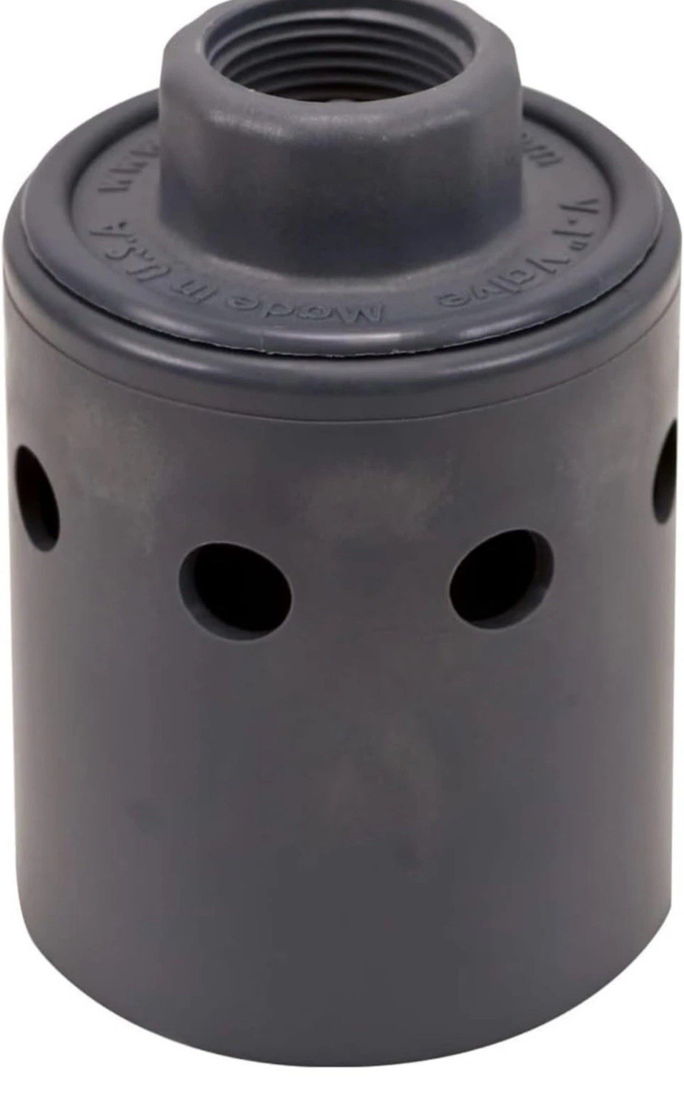 Compact Hudson Tank Valve - Nylon Resin, Easy Install for Livestock & Fountains