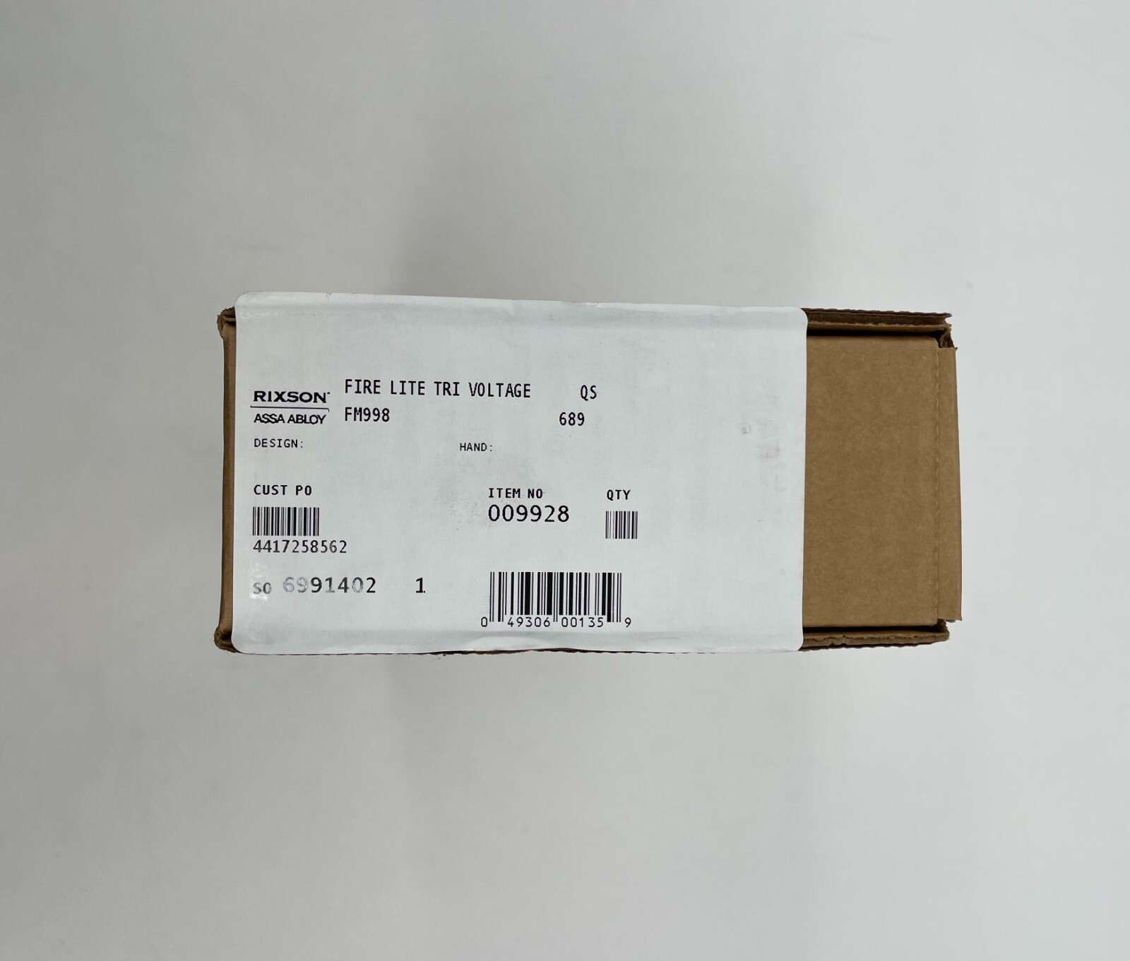 Rixson FM998 | Same Day Shipping (SEALED BOX)