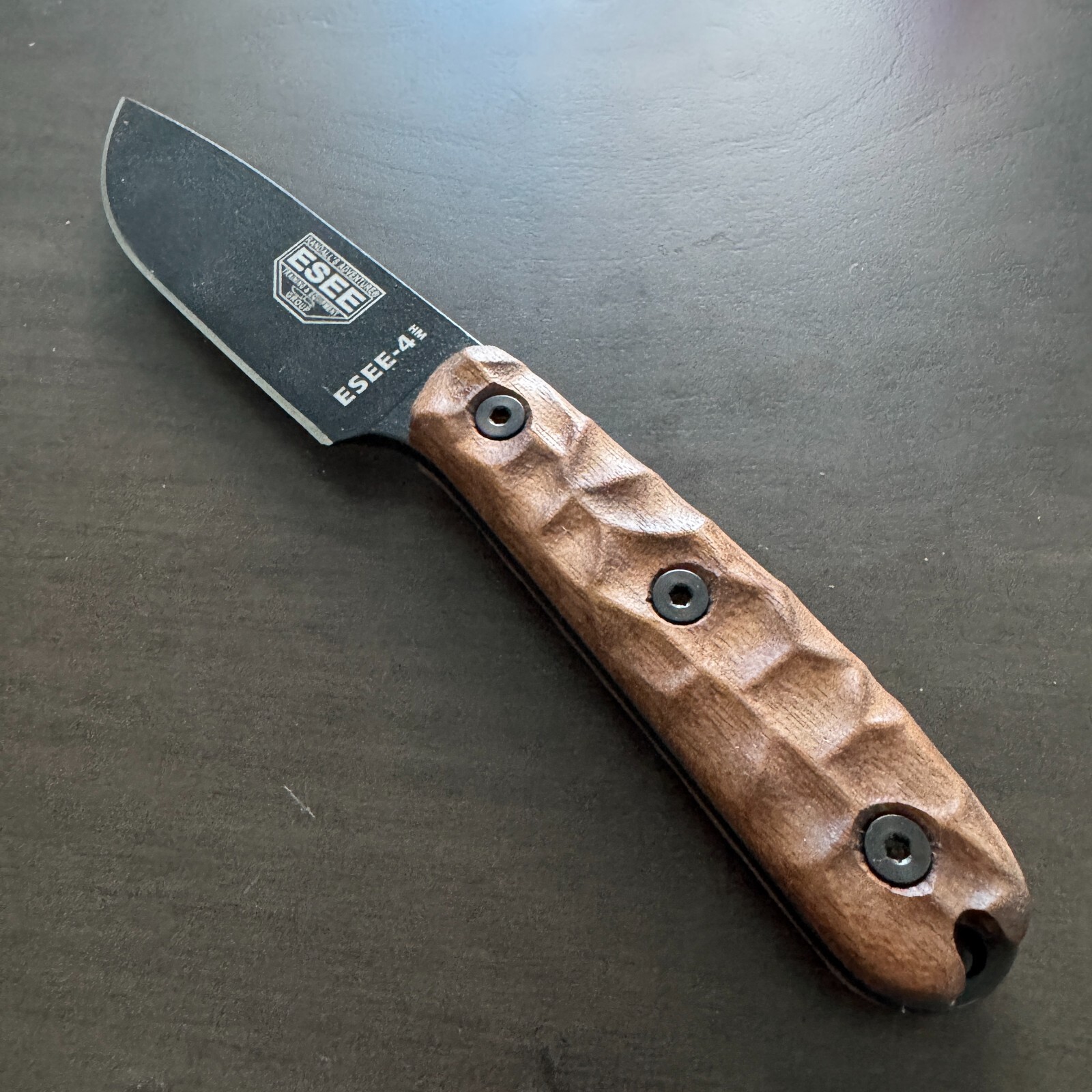 Royalcurl scales compatible with ESEE-3/4HM knife