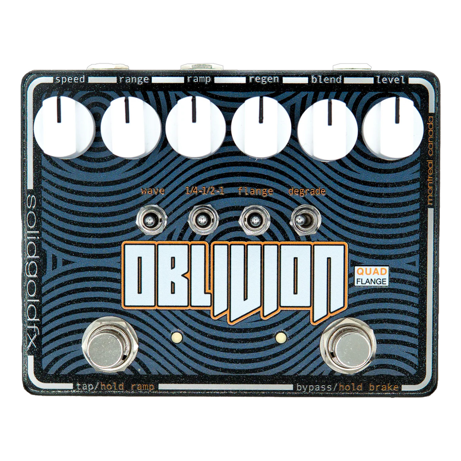SolidGoldFX Oblivion Quad Flange Pedal - Open Box