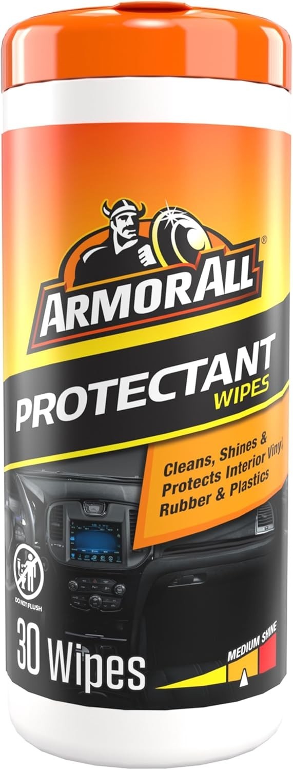 Armor All Original Protectant Wipes by Armor All, Car Interior Cleaner Wipes wit