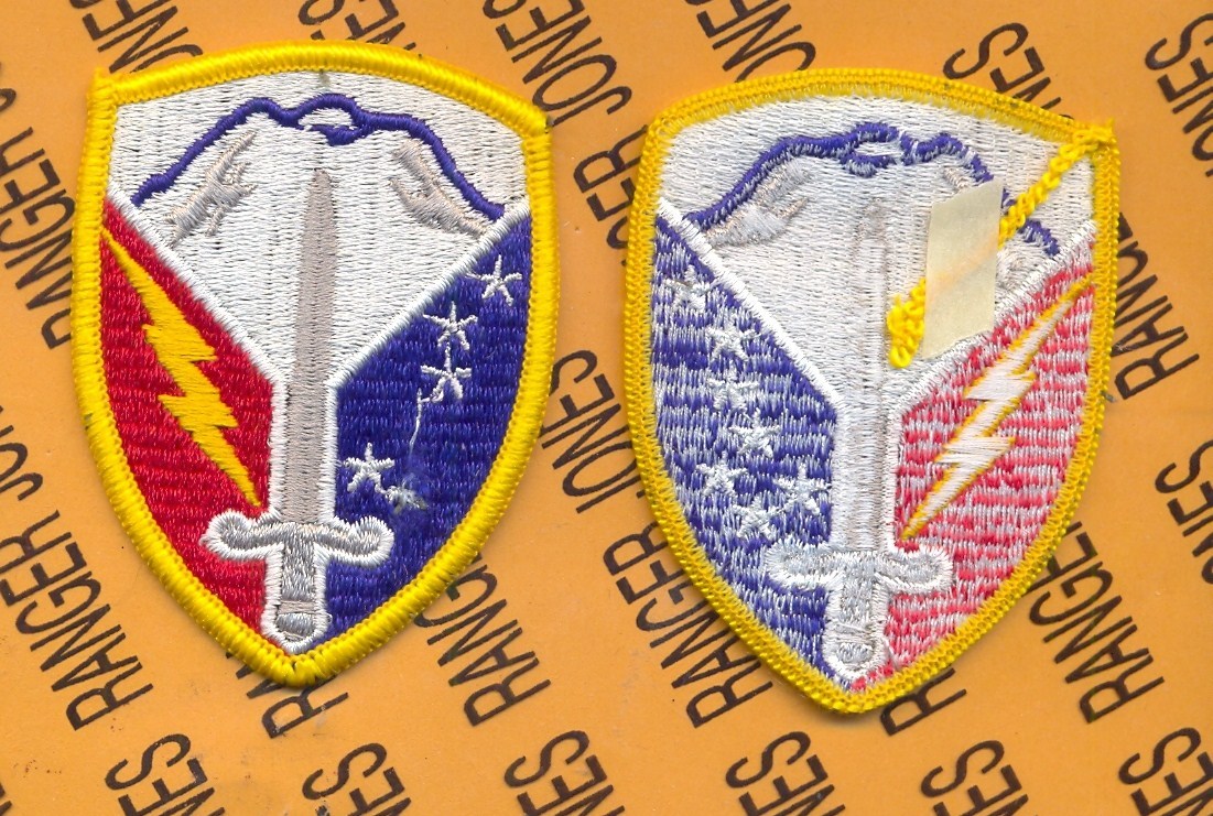 US Army 404th Support Brigade 3.25" dress uniform patch m/e