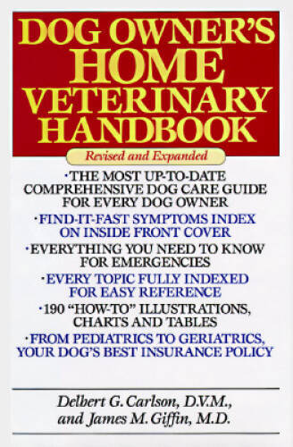 Dog Owner's Home Veterinary Handbook - Hardcover By Carlson, Delbert G. - GOOD