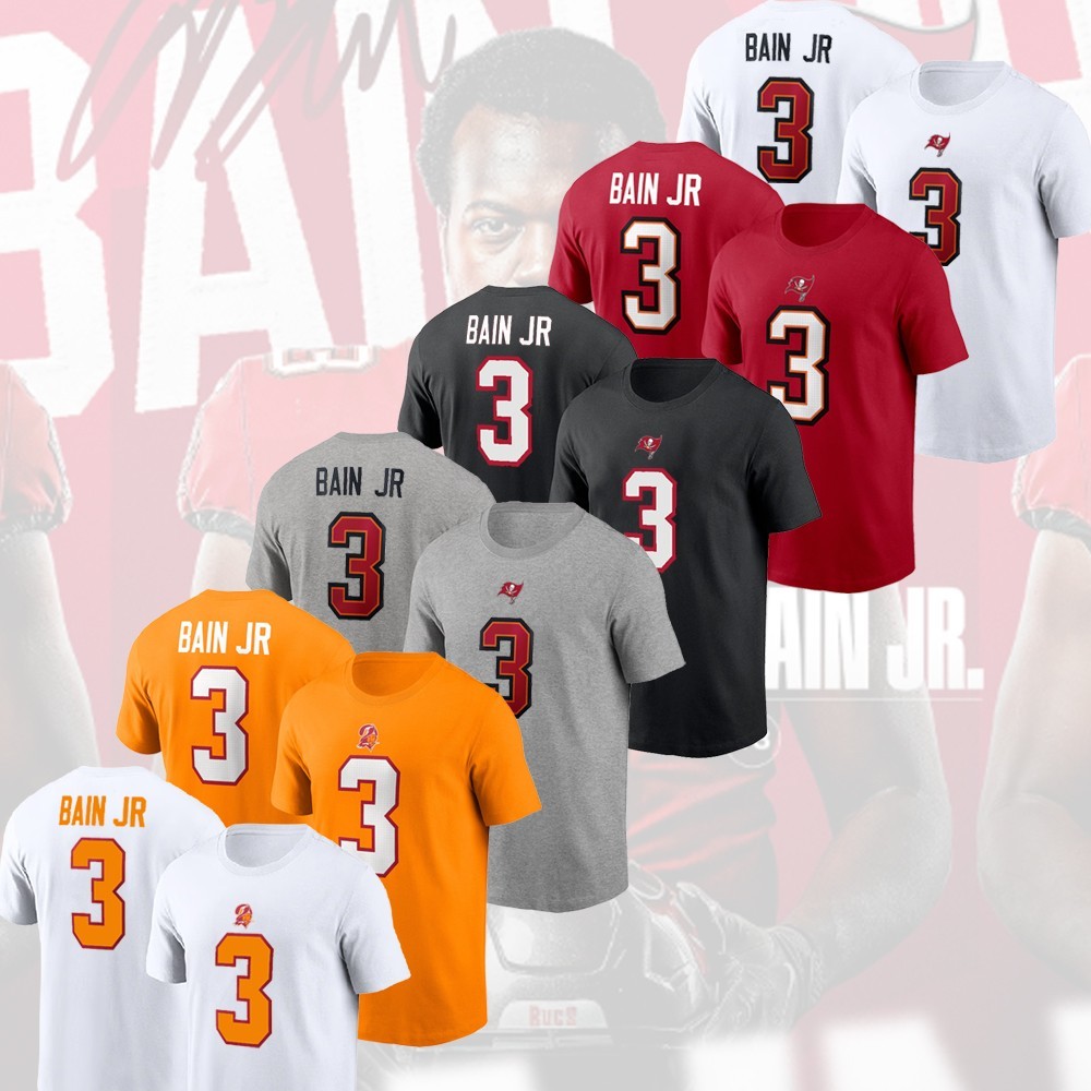 HOT - Rueben Bain Jr. #3 Tampa Bay Buccaneers 2026 Player Name & Number Fans