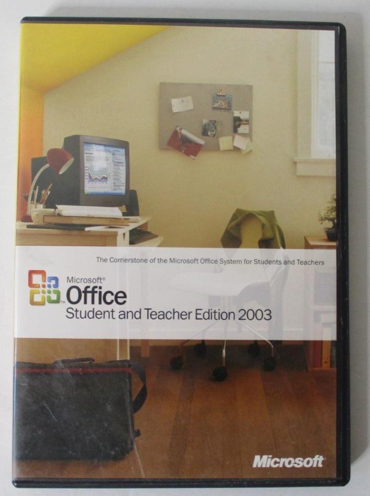 Microsoft Office 2003 Student and Teacher Edition (With Product Key and Booklet)