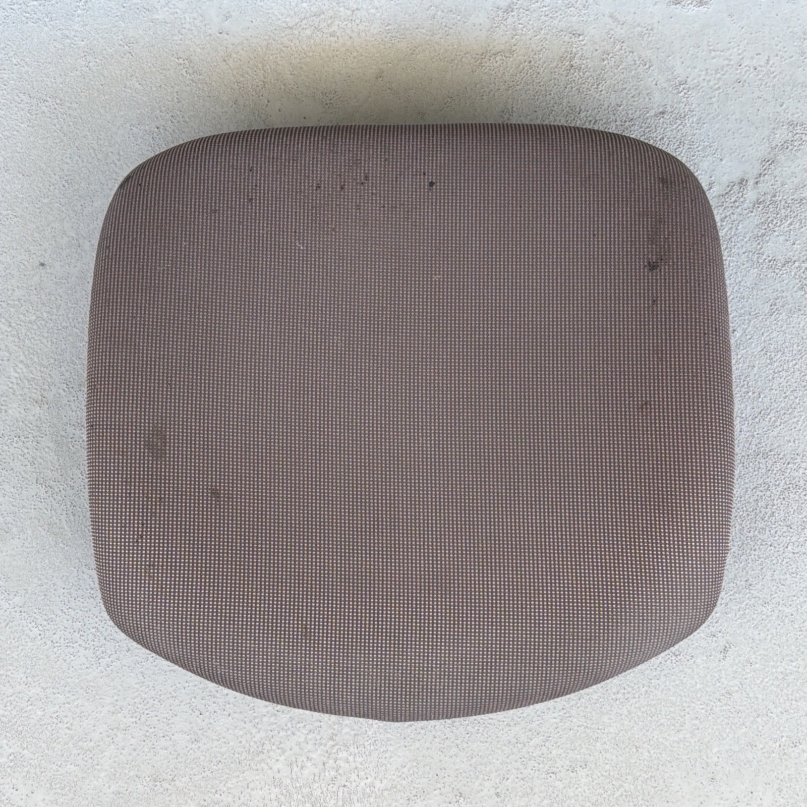 Steelcase Amia OEM Seat Assembly Brown Fabric -Stained -Genuine Replacement Part