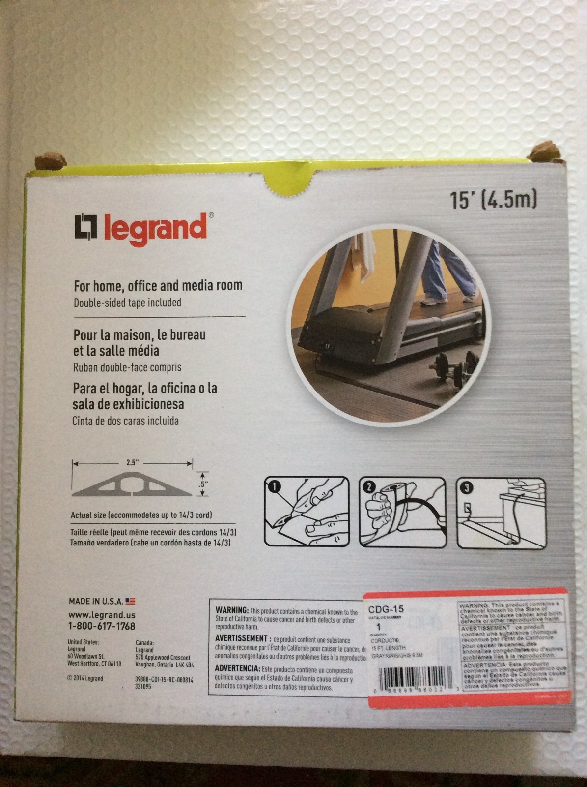 Legrand 15' (4.5m) CNeword Protector ((NEW)
